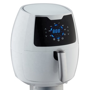 Freidora de Aire Redonda de 5.5L con Pantalla Táctil Inteligente y Contenedor de Aceite Desmontable, Sin Aceite - Product Image 2