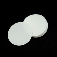 Membrana de Filtro Microporosa de Ésteres de Celulosa Mixtos para Filtración de Solventes y Agua, Tamaño 25 mm, Superficie Blanca Brillante