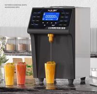 Machine à fructose automatique commerciale Baiwin avec écran tactile, machine quantitative à fructose et distributeur de sucre liquide pour café