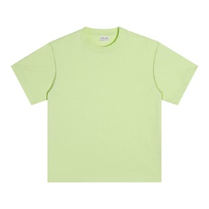 Custom 300G Heavyweight 96%+ Cotton T Shirt OEM ODM Oversized Unisex Crew Neck Blank Short Sleeve <b>Tee</b> with Logo - Product Image 5