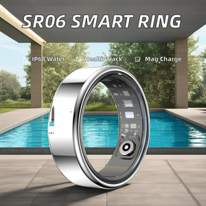 Anillo Inteligente Impermeable IP65, Monitor de Sueño, Monitor de Frecuencia Cardíaca, Sensor de Oxígeno en Sangre, Control por Aplicación IOS, Carcasa de Aleación de Acero, LED Magnético - Product Image 5