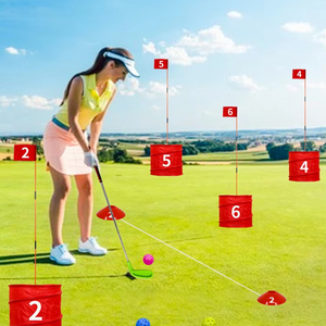 Adultes et enfants Clubs de pratique de golf en plastique Même entraîneur de balançoire que le golf à seau Jouets et structures d'extérieur - Product Image 4