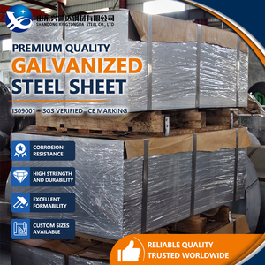 DX54D SGC490 Regular Spangle Z40 G/sqm 0.14mm 1200mm EN 10143 Galvanized Steel Plate of Metal Fabrication - Product Image 1