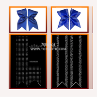 Personnalisé Orange Violet Rouge Clair Or Strass Transfert Hot Fix Chaleur Prêt à Presser Bling DIY Applique pour Cheveux Cheer Bow Dance