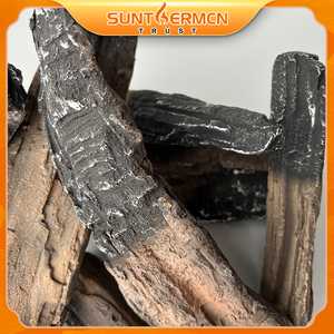 Ladrillos <span class=keywords><strong>de</strong></span> Fibra Cerámica Estilo Madera Natural para Chimenea, Accesorios Duraderos para Chimenea - Product Image 4