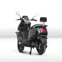 Scooter électrique 2000W, cyclomoteur, pneus 90/90-12 pouces, moto électrique avec compteur de vitesse LCD, motos électriques de rue pour adultes