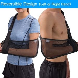 Dirsek için örgü kol omuz sapan, su geçirmez file duş <span class=keywords><strong>Sling</strong></span> <span class=keywords><strong>Immobilizer</strong></span>, yaralanma için ayarlanabilir koruyucu kol Brace - Product Image 4