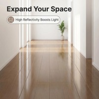 High Gloss 10mm HDF AC4 Modern Laminated Wood Flooring ENF Grade Mirror Surface Waterproof Oak Timber