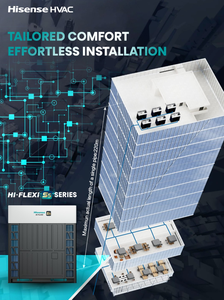 Sistema VRF Centralizado Hisense de 22 Toneladas y 78.5 kW con Motor de Bomba de CC a Prueba de Explosiones, <span class=keywords><strong>Aire</strong></span> <span class=keywords><strong>Acondicionado</strong></span> Multi-Split para Hoteles - Product Image 6
