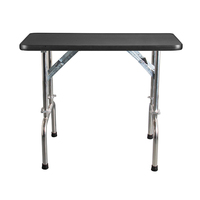 Table pliante pour chien Shernbao FT-813HA pour salon de toilettage pour animaux de compagnie, table pour toilettage de chiens, table de salon pour animaux de compagnie, table de toilettage pour animaux de compagnie réglable en hauteur