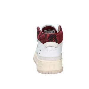 D.A.T.E. Zapatillas Deportivas Blancas para Mujer, de Cuero, con Plataforma Alta, Estilo Casual - Product Image 4