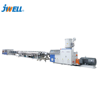 Le tuyau solide de mur de Jwell UPVC/PVC-C a utilisé l'extrudeuse à vendre l'extrudeuse en plastique
