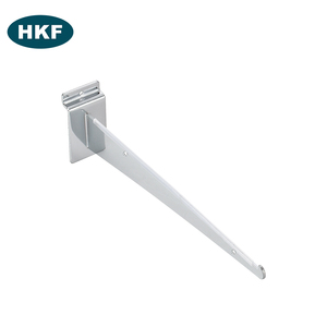 Braket dinding logam krom tampilan Supermarket untuk braket rak dukungan - Product Image 1