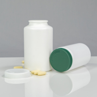 Comprimé vide en plastique capsules bouteilles médecine pilule conteneur pour vitamines emballage