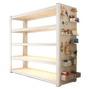 Estantería de acero grueso de 5 niveles, estante de almacenamiento blanco, estilo minimalista para sala de estar o habitación infantil - Product Image 5