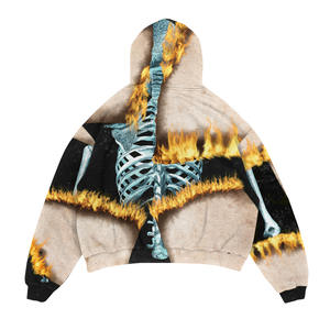 Suéter <span class=keywords><strong>de</strong></span> Halloween para hombre, jersey básico personalizado con patrón 3D, OEM - Product Image 2