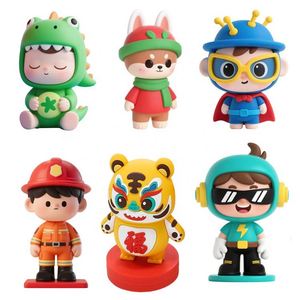 ของเล่นหุ่นยนต์การ์ตูนพลาสติก ของสะสม ฟิกเกอร์แอคชั่น ดีไซน์ทันสมัย สำหรับเด็กและนักสะสม - Product Image 2