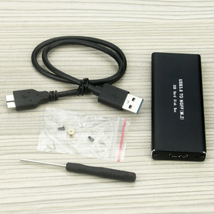 علبة خارجية لمحرك الأقراص الصلبة SSD من نوع NGFF M.<span class=keywords><strong>2</strong></span> إلى USB3.0، صندوق HDD SSD، علبة SATA M2 إلى USB3.0 SSD من تشونغهي - Product Image 6