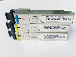 Factory Outlet 1.25G SC <strong>Interface</strong> 20km SFP Gigabit Optical Module 1310/1550nm FTTH Universal POE 4G Fiber <strong>Optic</strong> Transceivers - Product Image 3
