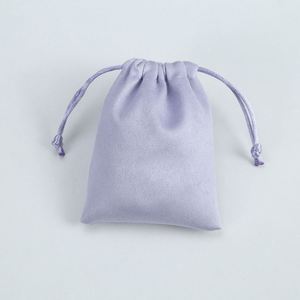 Sac en velours rose personnalisé de grande taille avec logo pour l'emballage de cadeaux, sacs en velours personnalisés avec cordon de serrage pour vêtements et chaussures, sac anti-poussière - Product Image 3