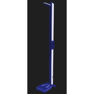 เครื่องวัดส่วนสูงและน้ำหนักแบบอิเล็กทรอนิกส์ จอแสดงผลดิจิตอล พร้อมระบบเสียงแจ้งเตือน รับน้ำหนักได้ 150 กก. ตัวเครื่องพลาสติกทรงสี่เหลี่ยมผืนผ้า - Product Image 1