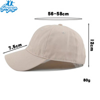 Gorra de Béisbol Personalizada de Alta Calidad, 6 Paneles, Logotipo Bordado, Color Sólido, Unisex, Deportiva y a la Moda