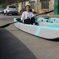 Kayak et planche à pagaie gonflables, kayak de pêche à bas point de chute, bateau à rames