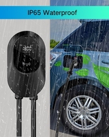 Chargeur domestique EV industriel 32A EVSE Quad Network 4G Ethernet 7kW OCPP avec gestion de l'énergie IP54 et station de charge