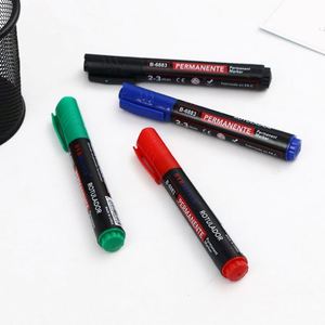 ปากกามาร์คเกอร์พลาสติก 30 สี ราคาประหยัด ปริมาณมาก หมึกแห้งเร็ว หัวแปรงแบน สำหรับเขียนบนกระดาษ ปรับแต่งได้ - Product Image 2