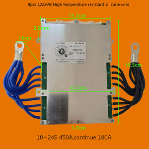 ANT 24S 300Aリチウムイオン/Lifepo4リチウム電池用スマートBMSグリーンソルダーマスク付き72V/24V/36V/48V/60VバランスPCM - Product Image 6