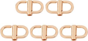 Boucles à clip métalliques réglables pour chaîne de sac, attache de raccourcissement de la longueur de la chaîne, fermoirs pour accessoires de sac - Product Image 1