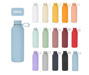 Bouteille d'eau de sports de plein air isolée bouteille de cola de grande capacité 304 thermos en acier inoxydable bouteille sous vide double couche de bowling - Product Image 5