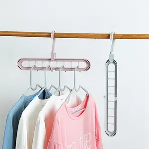 其他衣架卧室壁橱挂架衣柜衣服收纳器衣架塑料
