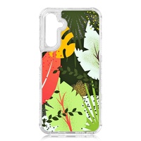 Pour la série A15, coque de téléphone 2D 3-en-1 résistante aux chocs, anti-chute, en TPU et PC transparent, avec porte-cartes, personnalisable