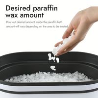 Waxkiss vente en gros 450g blanchissant hydratant pied soins des mains cire de paraffine paraffine Spa pédicure bain cire de paraffine