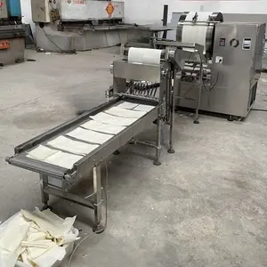Machine à crêpes industrielle automatique éthiopienne en vrac pour le pain injera coréen machine à emballer les rouleaux de printemps formant des emballages