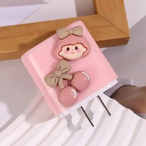 Pour <span class=keywords><strong>Apple</strong></span> <span class=keywords><strong>18W</strong></span> 20W <span class=keywords><strong>chargeur</strong></span> housse de protection dessin animé cerise étui pour <span class=keywords><strong>IPhone</strong></span> 14 13 12 <span class=keywords><strong>11</strong></span> Pro Max XR XS X protecteur de tête de câble de données - Product Image 6