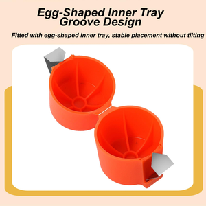 New Plastic 3 Pcs Manual <b>Egg</b> Cracker Tool Shell Separator Remover Peeler Breaker <b>Egg</b> Shell Opener for Boiled Raw <b>Eggs</b> - Product Image 3