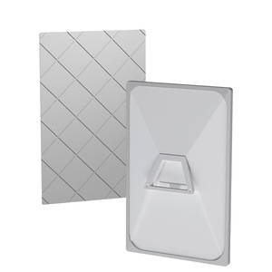 Housse de voiture géométrique en silicone gris, imperméable, résistante au soleil, à la neige et au vent, pour la protection du toit - Product Image 2