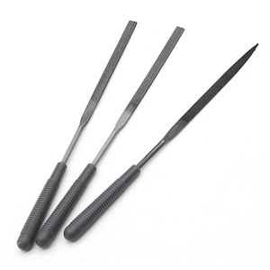 12 pièces 160mm limes à aiguilles ensemble de fichiers pour métal verre pierre bijoux sculpture sur bois artisanat travail du bois poli <span class=keywords><strong>petite</strong></span> <span class=keywords><strong>lime</strong></span> en acier - Product Image 3