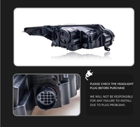 Ensemble de phares de voiture pour Land Range Rover sport 2014-2018 Upgrade Modified TO NEW Dynamic Turn Signal LED Headlight