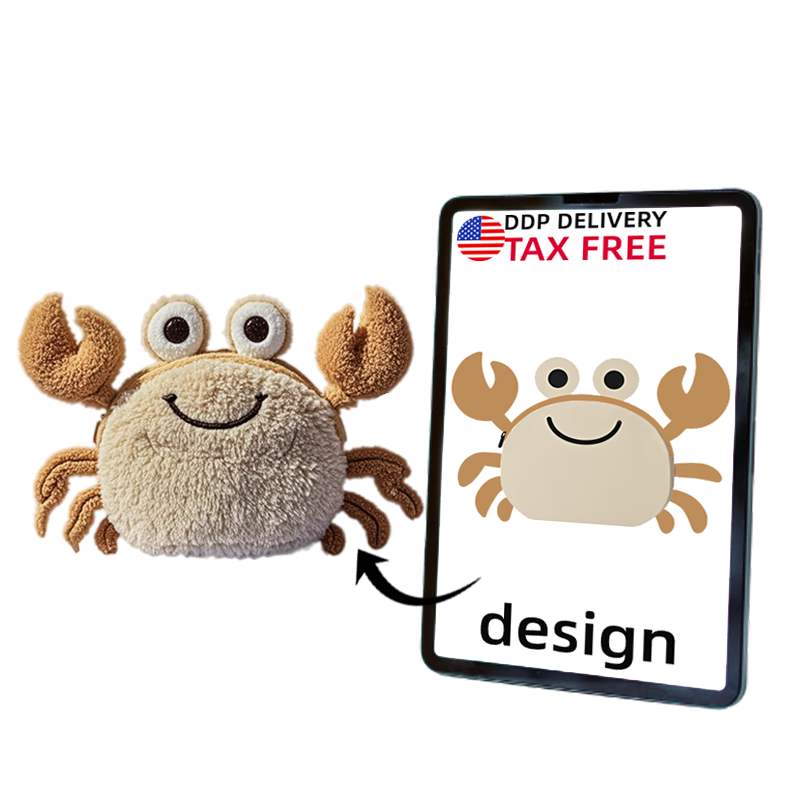 Custom Plush Wallet Cute Plush Wallet