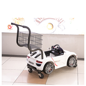 High Capacity Mesh Customized Logo Durable Convenient Smooth <b>Mobility</b> Kids <b>Trolley</b> for Supermarket - Product Image 5