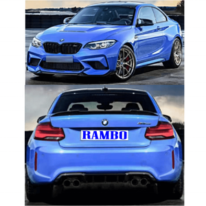 F87 M2กันชนหน้ากันชนหลังด้านข้างกระโปรง M2C ชุดบอดี้กว้างสำหรับ BMW F22 F23 <span class=keywords><strong>2</strong></span> SERIES 2014-2017 - Product Image 3