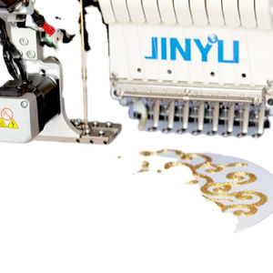 Mesin Bordir Chenille Campuran JCM-1501 1+1 dengan Sequin Kembar dan Perangkat Pembuat Tali Mudah - Product Image 1