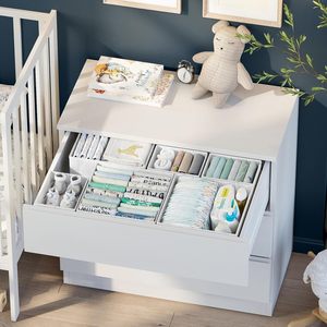 Organiseurs de tiroirs de commode de haute qualité pour vêtements, sous-vêtements et articles de puériculture - Product Image 4