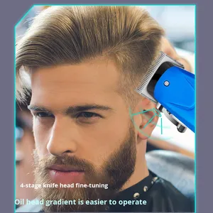 Cortadora de <span class=keywords><strong>Pelo</strong></span> Profesional Recargable, Recortadora de <span class=keywords><strong>Pelo</strong></span> Personalizada <span class=keywords><strong>para</strong></span> Hombres, Máquina Inalámbrica - Product Image 2