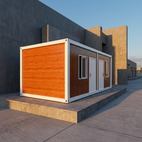 Maison conteneur modulaire à assemblage rapide de 20 pieds, de qualité industrielle, préfabriquée, design moderne, garantie 5 ans