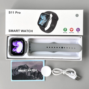 สมาร์ทวอทช์ S11 Pro รุ่นครบรอบ 10 ปี หน้าจอ TFT ทรงสี่เหลี่ยม รับสายได้ ตัวเรือนโลหะผสม สายซิลิโคน กันน้ำระดับ IP67 - Product Image 1