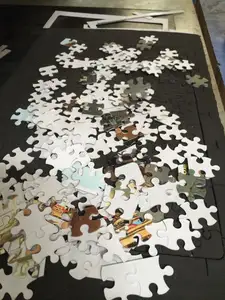 Thủy Lực Tốc Độ Cao Jigsaw Puzzle Chết Máy Cắt Báo Chí